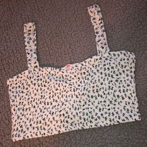 Lottie Moss cropped tank top